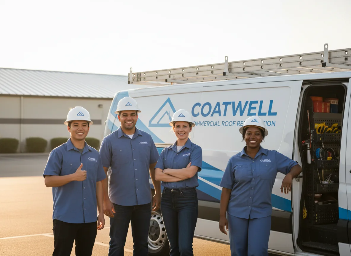 Commercial roof coating company in Morristown, AZ